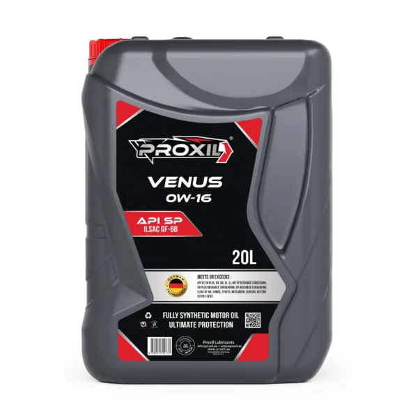 Proxil Venus Gasoline Engine Oil 0W-16 API SP 20 Liter