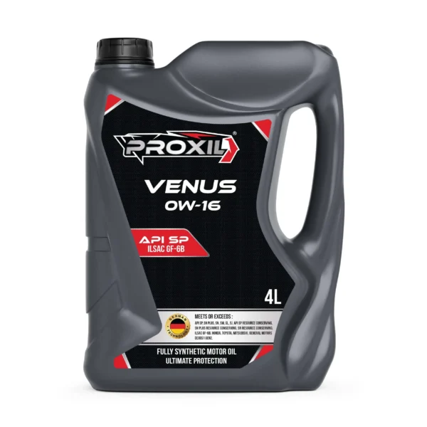 Proxil Venus Gasoline Engine Oil 0W-16 API SP 4 Liter