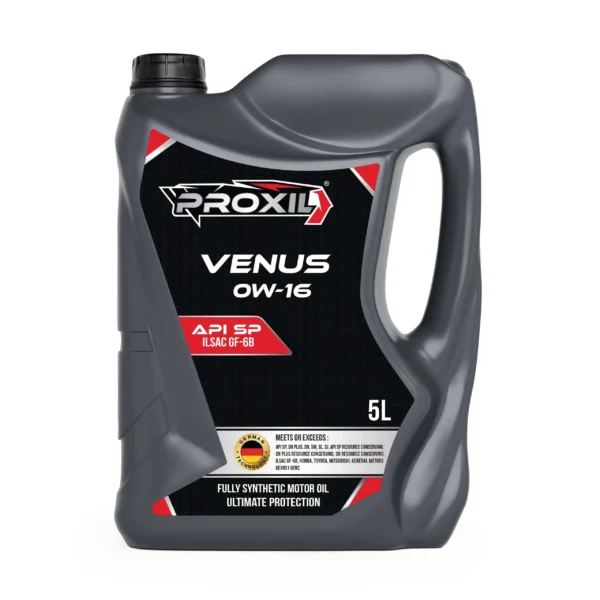 Proxil Venus Gasoline Engine Oil 0W-16 API SP 5 Liter