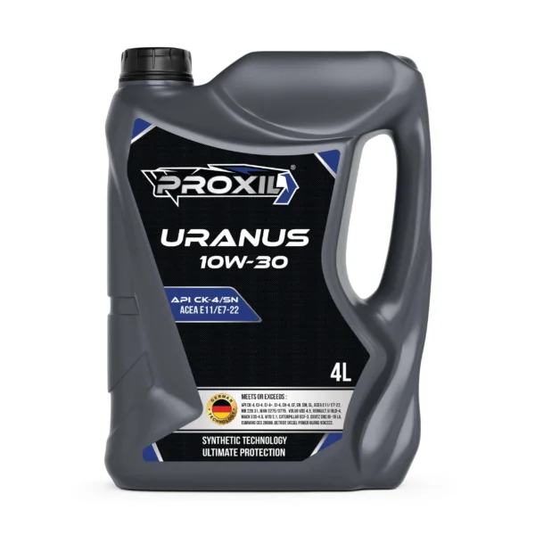 Proxil Uranus Engine Oil 10W-30 API CK-4/SN for Diesel Vehicle 4 Liter