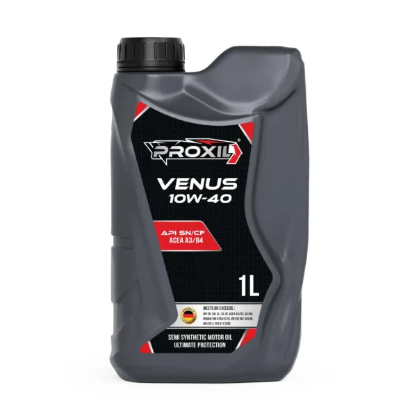 Proxil Venus Gasoline Engine Oil SAE 10W-40 SN/CF 1 Liter