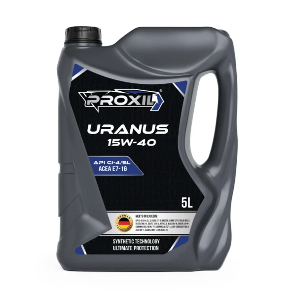 Proxil Uranus Engine Oil 15W-40 API CI-4/SL for Diesel Vehicle 5 Liter