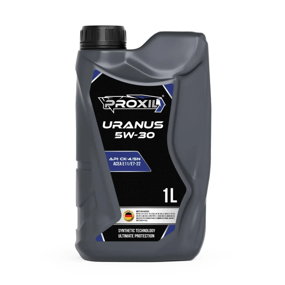 Proxil Uranus Engine Oil 5W-30 API CK-4/SN for Diesel Vehicle 1 Liter
