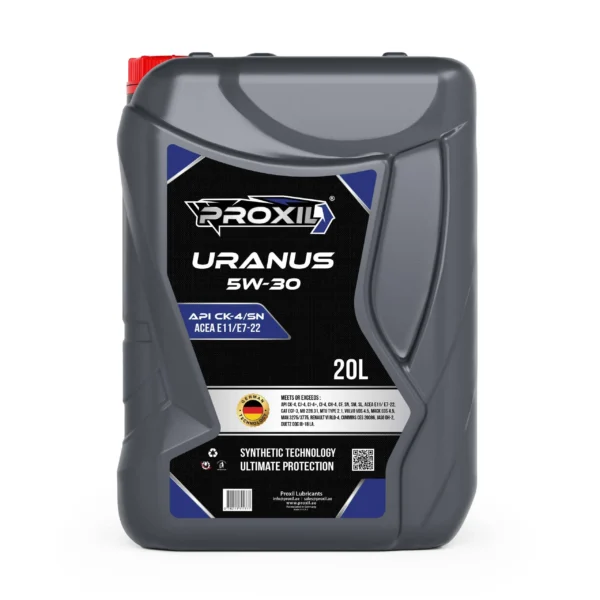 Proxil Uranus Engine Oil 5W-30 API CK-4/SN for Diesel Vehicle 20 Liter