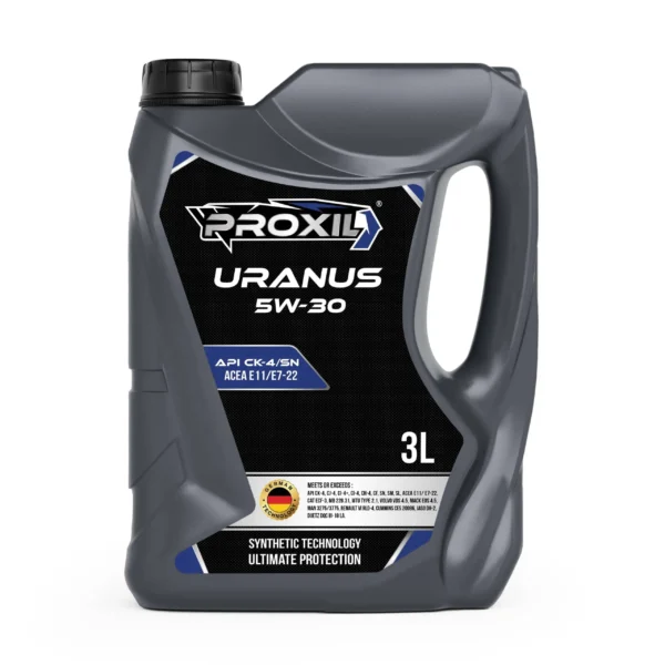 Proxil Uranus Engine Oil 5W-30 API CK-4/SN for Diesel Vehicle 3 Liter