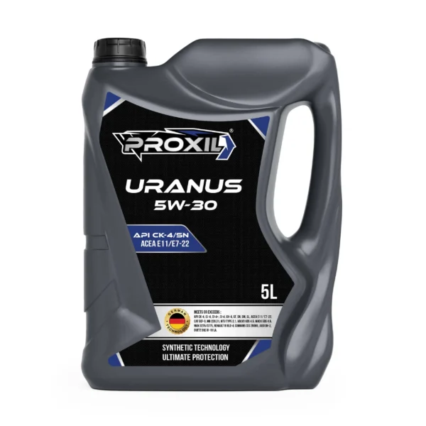 Proxil Uranus Engine Oil 5W-30 API CK-4/SN for Diesel Vehicle 5 Liter