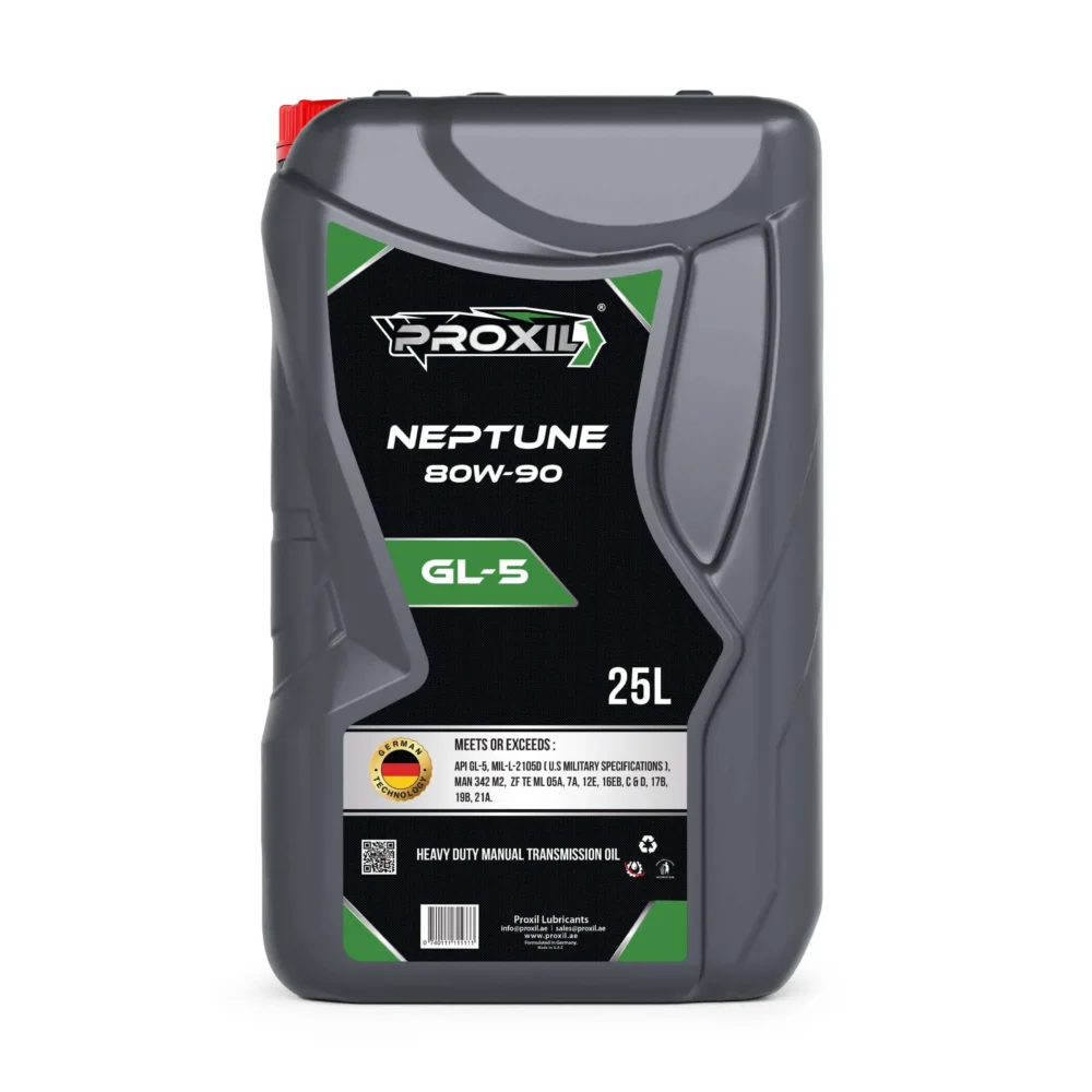 Proxil Neptune Gear Oil 80W-90 API GL 5 - 25 Liter