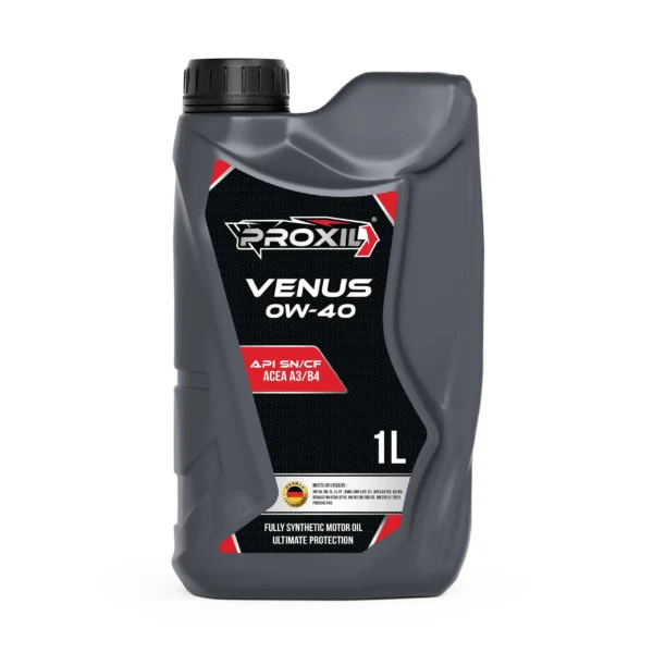 Proxil Venus Gasoline Engine Oil SAE 0W-40 SN/CF 1 Liter