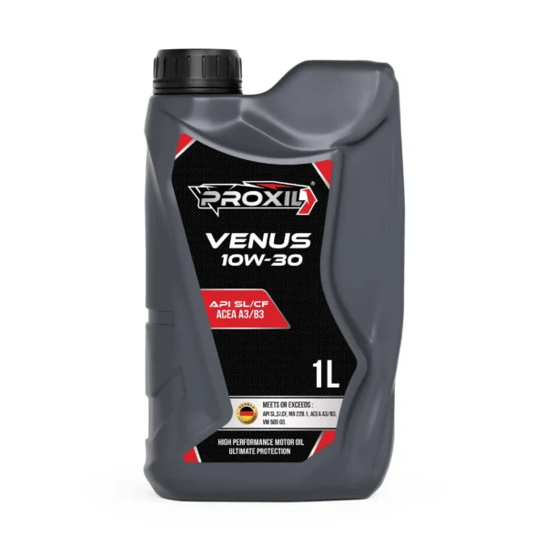 Proxil Venus Gasoline Engine Oil SAE 10W-30 SL/CF 1 Liter