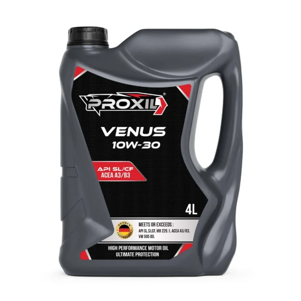 Proxil Venus Gasoline Engine Oil SAE 10W-30 SL/CF 4 Liter