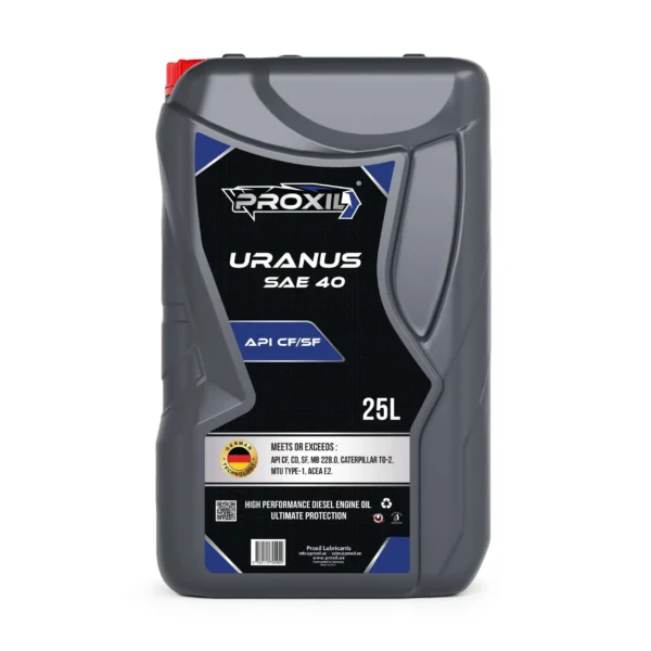 Proxil Uranus Engine Oil SAE 40 API CF/SF for Diesel Vehicle 25 Liter