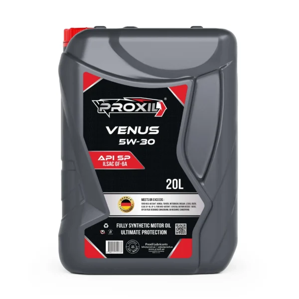 Proxil Venus Gasoline Engine Oil 5W-30 API SP 20 Liter
