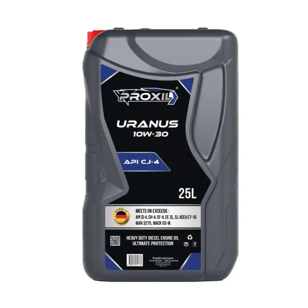 Proxil Uranus Engine Oil SAE 10W-30 CJ-4 for Diesel Vehicle 25 Liter