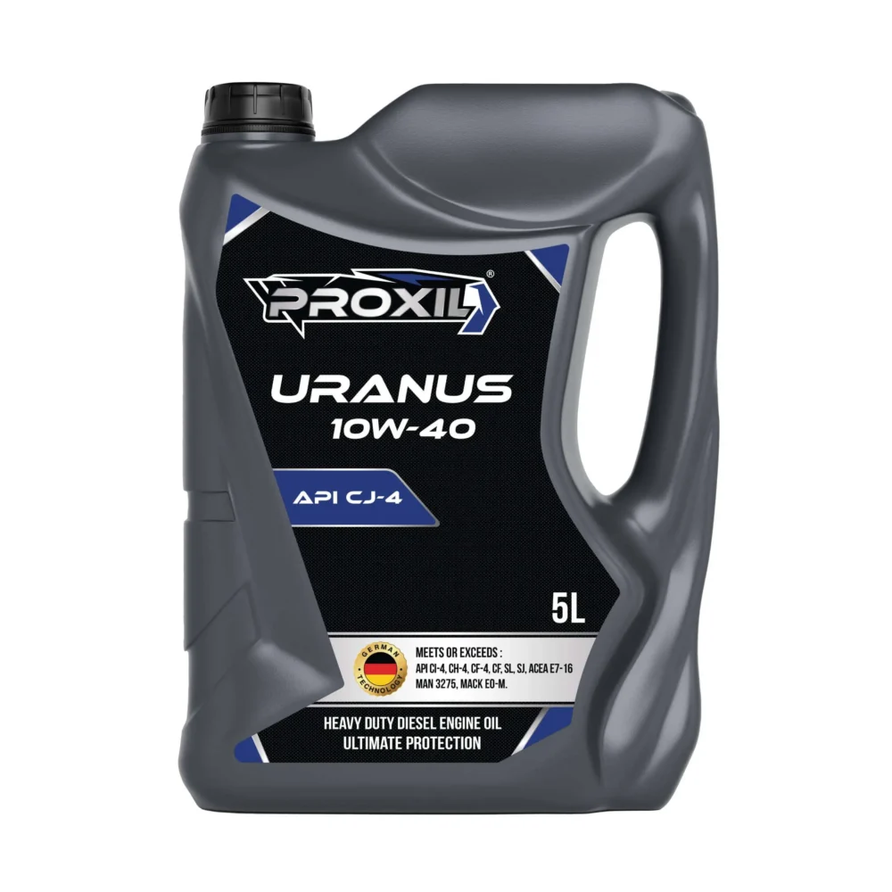 Proxil Uranus Engine Oil SAE 10W-40 CJ-4 for Diesel Vehicle 5 Liter
