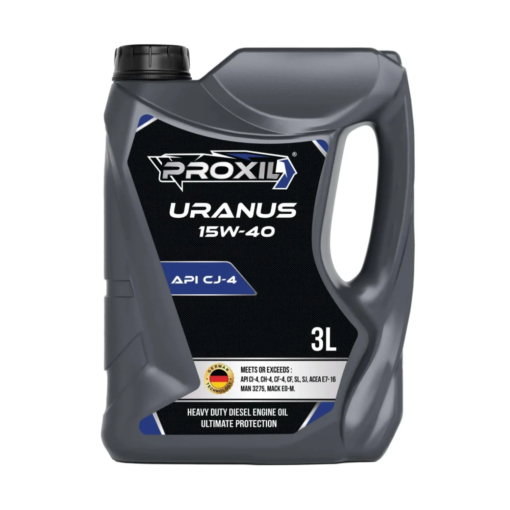 Proxil Uranus Engine Oil SAE 15W-40 CJ-4 for Diesel Vehicle 3 Liter
