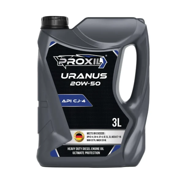 Proxil Uranus Engine Oil SAE 20W-50 CJ-4 for Diesel Vehicle 3 Liter