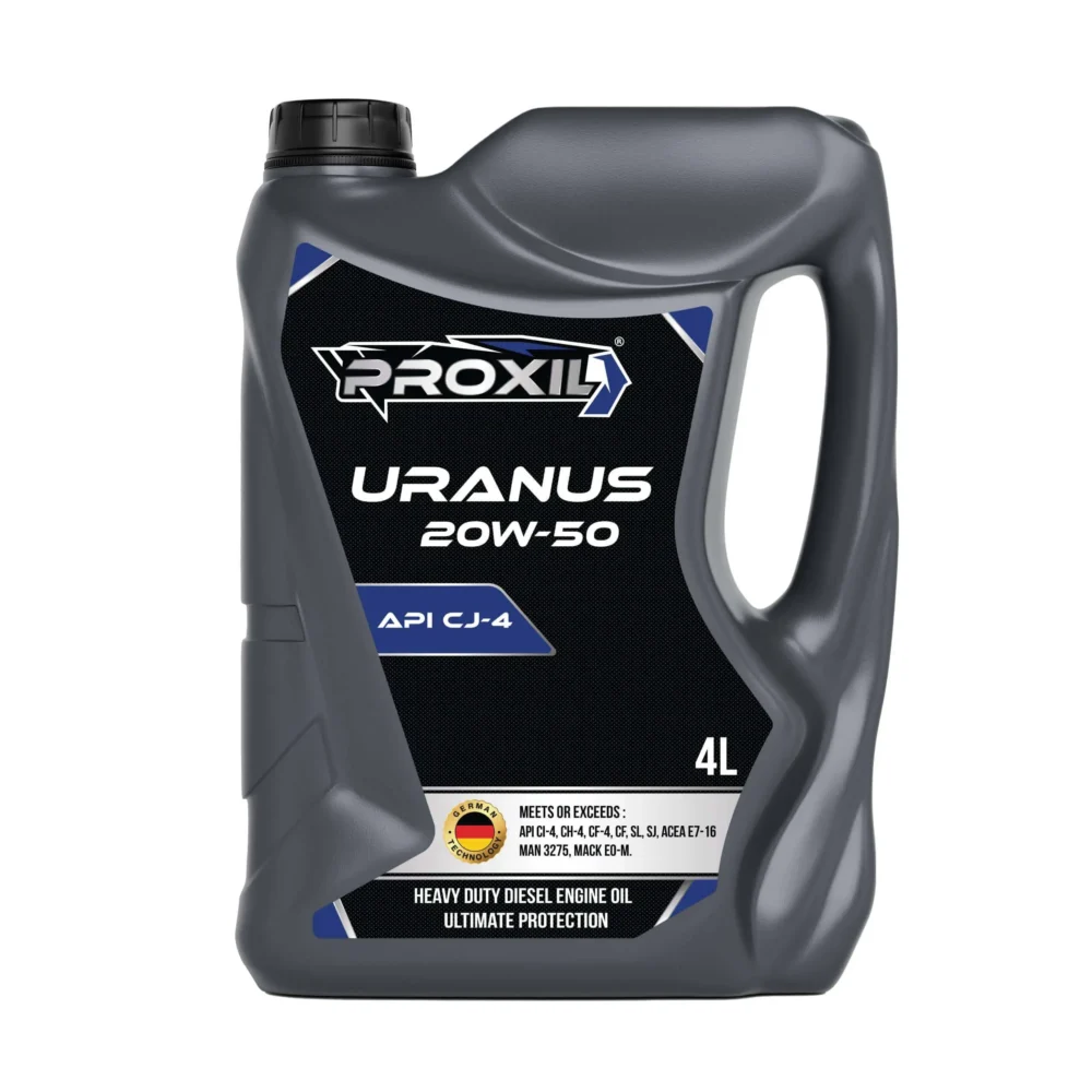 Proxil Uranus Engine Oil SAE 20W-50 CJ-4 for Diesel Vehicle 4 Liter