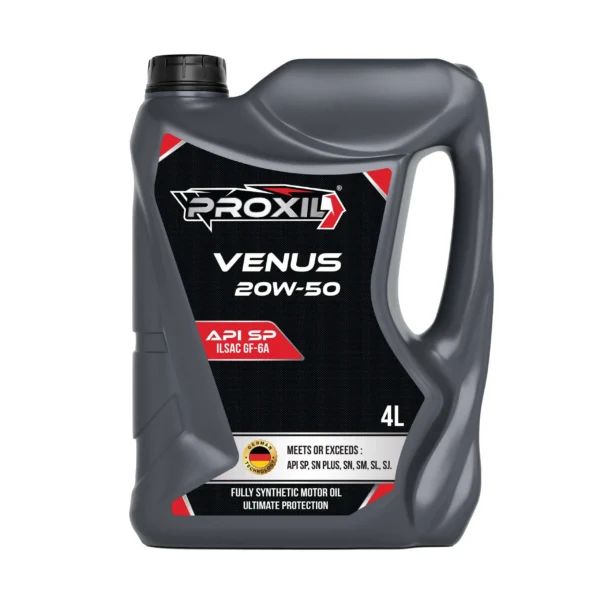 Proxil Venus Gasoline Engine Oil 20W-50 API SP 4 Liter