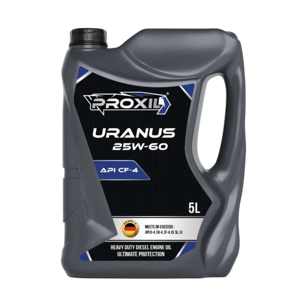 Proxil Uranus Engine Oil SAE 25W-60 CF-4 for Diesel Vehicle 5 Liter