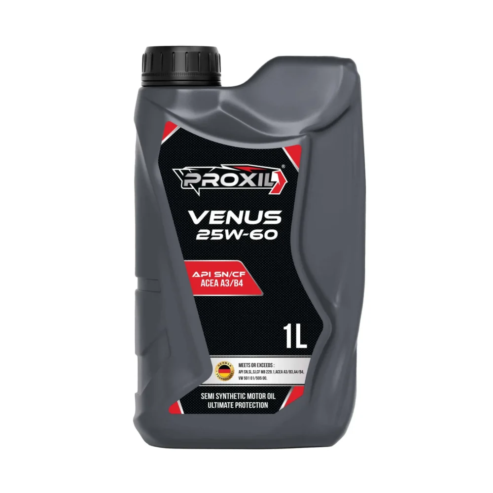 Proxil Venus Gasoline Engine Oil SAE 25W-60 SN/CF 1 Liter