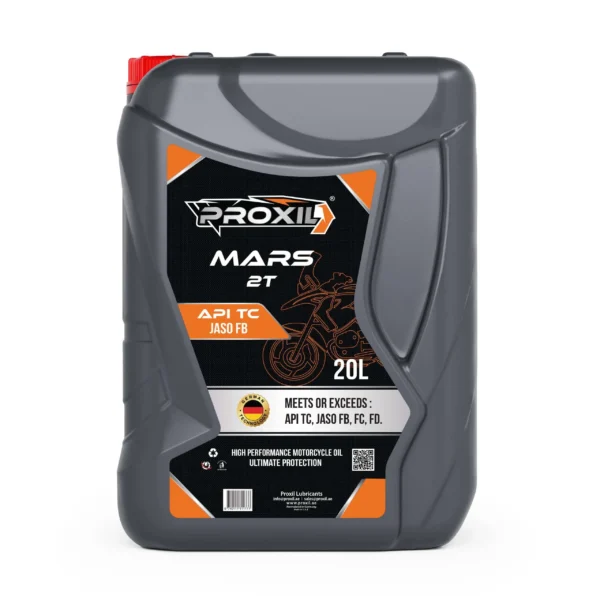 Proxil Mars 2-stroke Motorbike Oil API TC / JASO FB (2T) 20 Liter