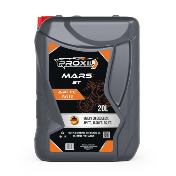 Proxil Mars 2-stroke Motorbike Oil API TC / JASO FD (2T) 20 Liter