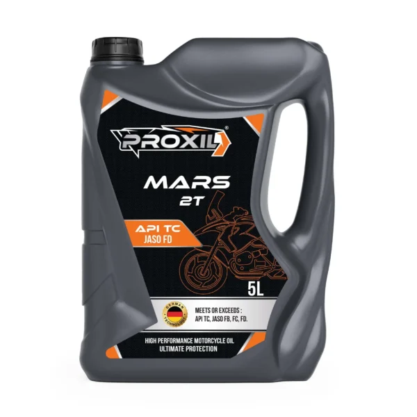 Proxil Mars 2-stroke Motorbike Oil API TC / JASO FD (2T) 5 Liter