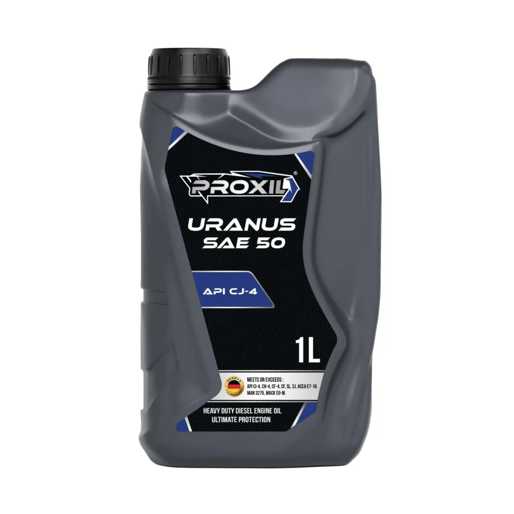 Proxil Uranus Engine Oil SAE 50 CJ-4 for Diesel Vehicle 1 Liter