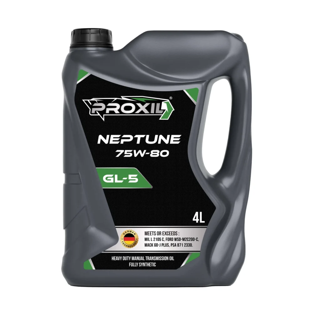 Proxil Neptune Gear Oil 75W-80 API GL 5 - 4 Liter